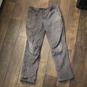 Men's Gray Work Pants